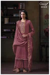 Terrie 5144 By Ganga Cotton Satin Embroidery Work Salwar Kameez